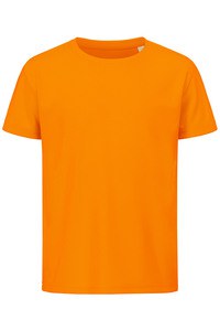 Stedman STE8170 - Camiseta interlock active-dry ss para niños Cyber Orange