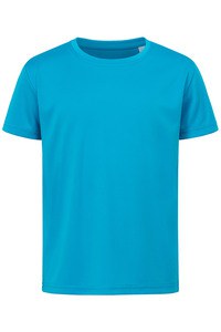 Stedman STE8170 - Camiseta interlock active-dry ss para niños Hawaii Blue