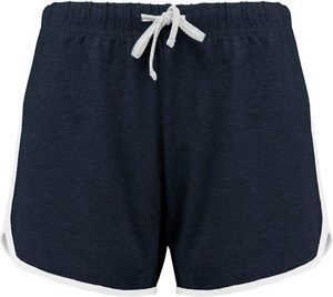 Proact PA1021 - Shorts de deporte mujer Marino / Blanco