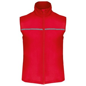 Proact PA234 - RUNNER - CHALECO DEPORTIVO CON ESPALDA DE REJILLA Rojo