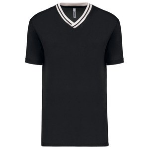 Proact PA4005 - Camiseta University Unisex Negro / Blanco