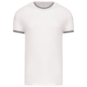 Proact PA406 - Camiseta performance White / Fine Grey