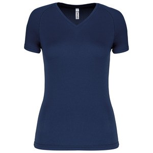 Proact PA477 - Camiseta de deporte cuello de pico mujer Sporty Navy