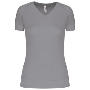 Proact PA477 - Camiseta de deporte cuello de pico mujer Fine Grey