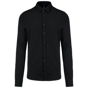 Kariban K508 - Camisa PiquéManga larga Negro