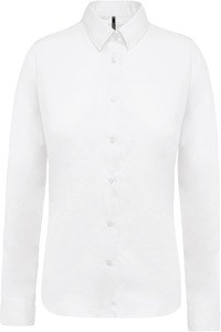 Kariban K510 - Camisa popelina manga larga mujer White