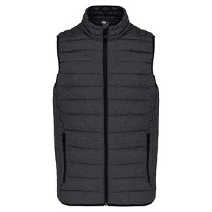 Kariban K6113 - Chaqueta acolchada ligera sin mangas para hombre Marl Dark Grey