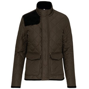 Kariban K6126 - Chaqueta acolchada hombre Mossy Green / Black