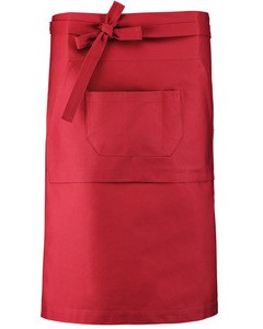 Kariban K887 - CAVISTE APRON - DELANTAL BODEGUERO LARGO Rojo