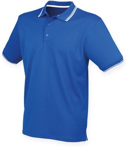 Henbury H482 - Cool plus polo con ribete