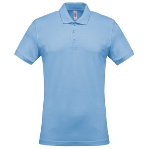 Kariban K254 - Polo piqué de manga corta de hombre Azul cielo