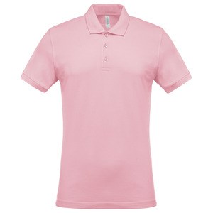 Kariban K254 - Polo piqué de manga corta de hombre Rosa pálido