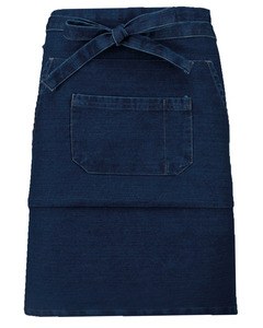 Kariban K899 - Delantal de polialgodón largo medio Denim