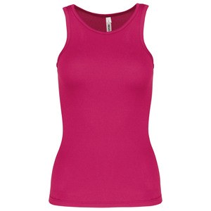 ProAct PA442 - Camiseta Sin Mangas Para Mujer Fucsia