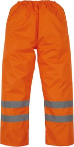 Yoko YHVS46 - Sobrepantalón de alta visibilidad impermeable Hi Vis Orange