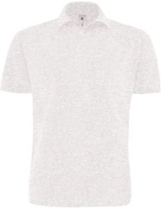 B&C CGHEA - Camiseta Polo Heavymill Gris mezcla