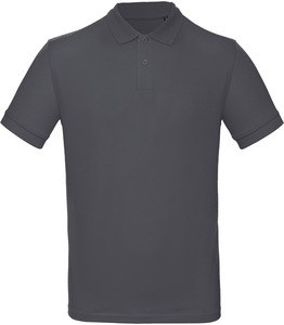 B&C CGPM430 - Polo orgánico hombre Gris oscuro