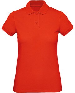 B&C CGPW440 - Polo orgánico mujer Fire Red