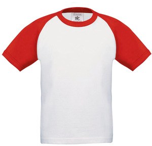 B&C CGTK350 - Camiseta beisbol infantil