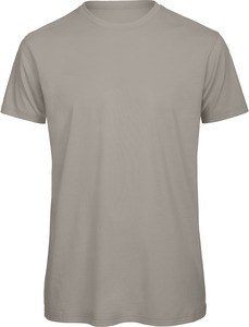 B&C CGTM042 - Camiseta de hombre Organic Inspire cuello redondo Gris claro