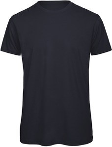B&C CGTM042 - Camiseta de hombre Organic Inspire cuello redondo Azul marino