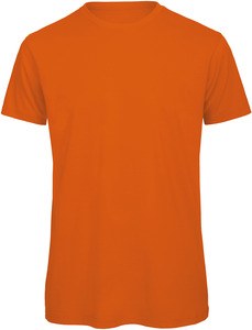 B&C CGTM042 - Camiseta de hombre Organic Inspire cuello redondo Naranja