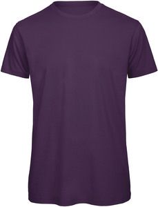 B&C CGTM042 - Camiseta de hombre Organic Inspire cuello redondo Urban Purple