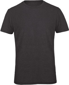 B&C CGTM055 - Camiseta Triblend Cuello Redondo Hombre Heather Dark Grey