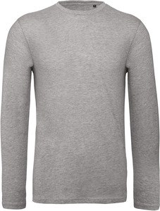 B&C CGTM070 - Camiseta de manga larga orgánica Inspire para hombre Sport Grey