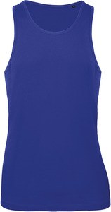 B&C CGTM072 - Camiseta sin mangas orgánica Inspire para hombre Cobalto azul