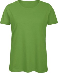 B&C CGTW043 - Camiseta mujer cuello redondo Organic Inspire Real Green