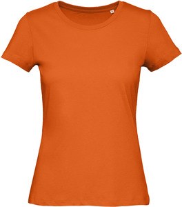 B&C CGTW043 - Camiseta mujer cuello redondo Organic Inspire Urban Orange
