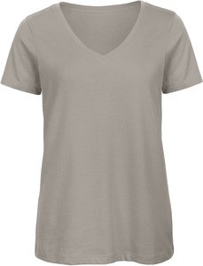 B&C CGTW045 - Camiseta con cuello en V de inspiración orgánica para mujer