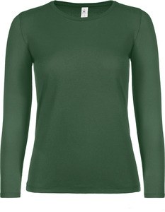 B&C CGTW06T - Camiseta manga larga mujer #E150 Verde botella