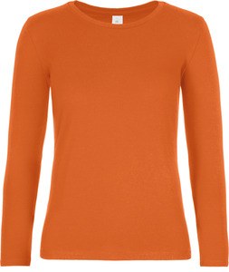 B&C CGTW08T - Camiseta manga larga mujer #E190 Urban Orange