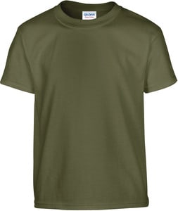 Gildan GI5000B - HEAVY COTTON YOUTH T-SHIRT Camiseta Manga Corta Niño Military Green
