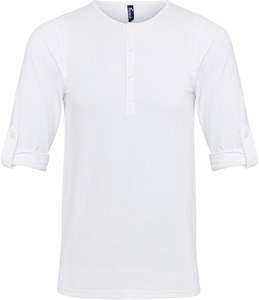Premier PR218 - Camiseta hombre "Long John" White