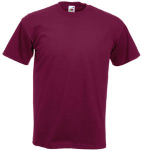 Fruit of the Loom SC61044 - Camiseta Super Premium (61-044-0) Burgundy