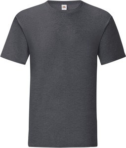 Fruit of the Loom SC61430 - Camiseta icónica hombre Dark Heather Grey