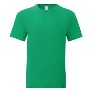 Fruit of the Loom SC61430 - Camiseta icónica hombre Verde pradera