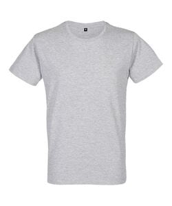 RTP Apparel 03259 - Cosmic 155 Men Camiseta Hombre Cortada Y Cosida Manga Corta Heather gris