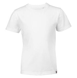 ATF 03274 -  Camiseta Niño Cuello Redondo Made In France White