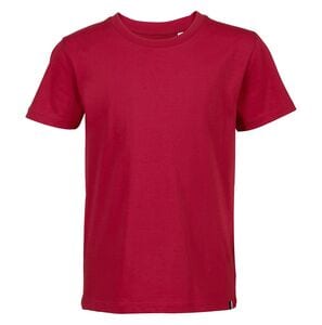 ATF 03274 -  Camiseta Niño Cuello Redondo Made In France Rojo