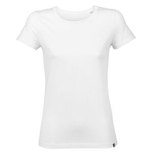 ATF 03273 - Lola Camiseta Mujer Cuello Redondo Made In France White