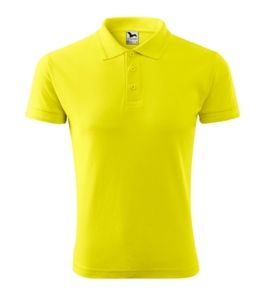 Malfini 203 - Polo piqué hombre Amarillo lima