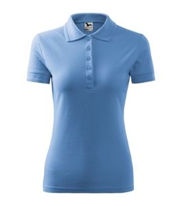 Malfini 210 - Polo de piqué para mujer Azul Cielo