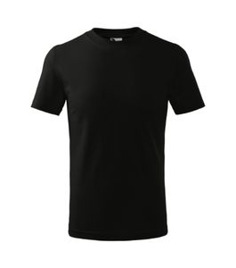 Malfini 138 - Niños básicos de camiseta Negro