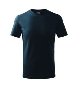 Malfini 138 - Niños básicos de camiseta Mar Azul