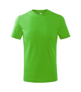 Malfini 138 - Niños básicos de camiseta Verde manzana