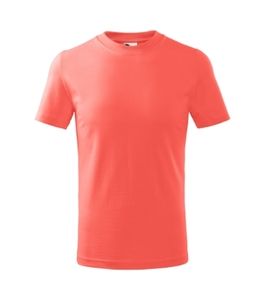 Malfini 138 - Niños básicos de camiseta Coral